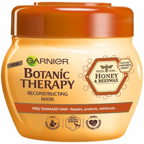 Garnier botanic therapy honey & propolis maska za kosu 300ml Slike