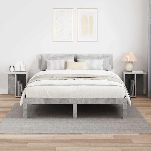 Konačna Stolić 2 pcs Betonski sivi 37 x 32 x 40 cm Slike