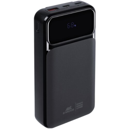 Riva Case Prenosna baterija VA2221 20.000 mAh 22,5W, z LCD ekranom za vse telefone in tablice, črna Slike