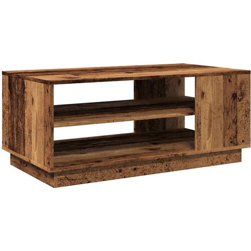 Maison Chic Kava miza - kavna mizica - Nizka mizica Old Wood 102x55x43 cm Inženirski les, (21753819) Slike