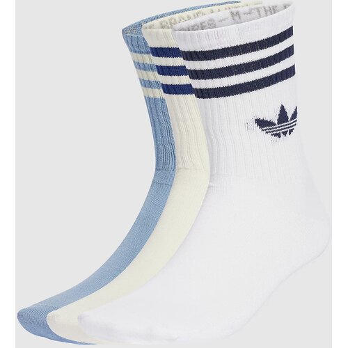 Adidas 3S Crew S 3P Socks white / tacblu / crewht Cene