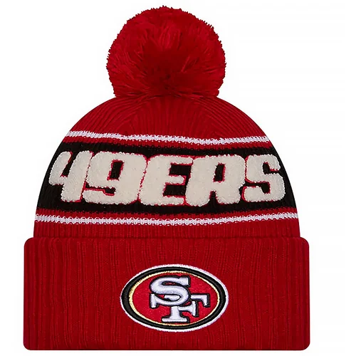 New Era San Francisco 49ers NFL Sideline 2024 Sport Knit zimska kapa