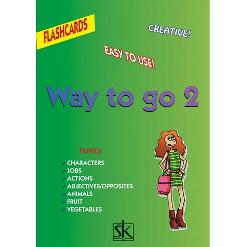 Školska knjiga WAY TO GO 2 - set kartica uz udžbenik za 5. raz. osn. šk