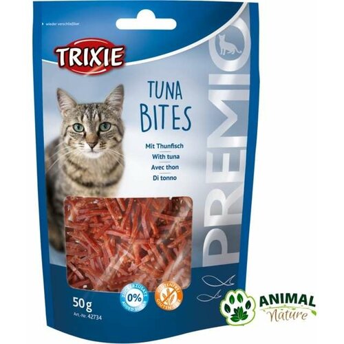 Trixie tuna bites poslastice za mačke od tune i piletine Slike