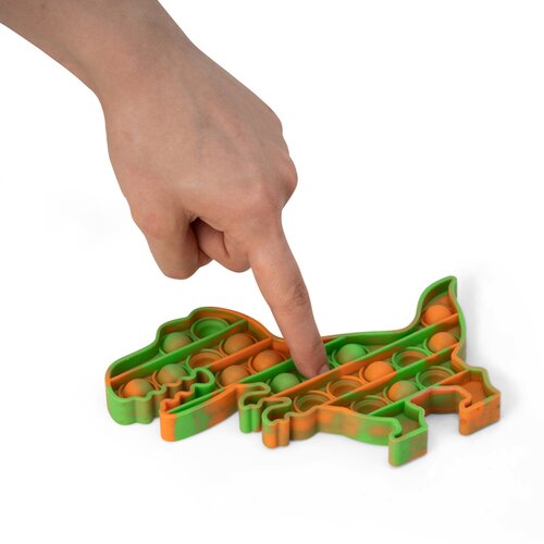 Push poppers dinozaver - zelena-oranžna Cene