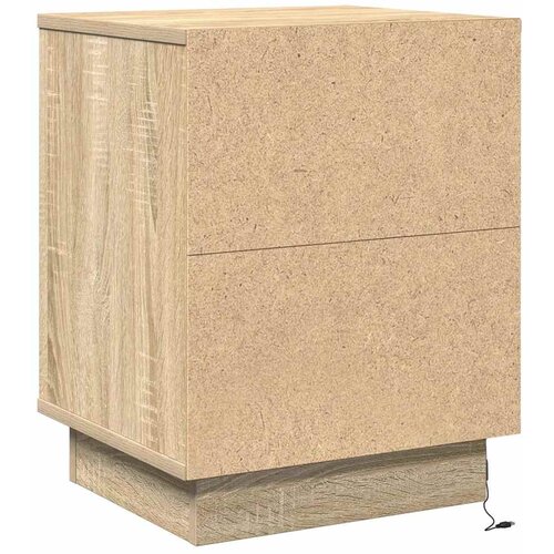  Noćni ormar s ladicama 2 pcs Sonoma hrast 39 x 34,5 x 50 cm Slike