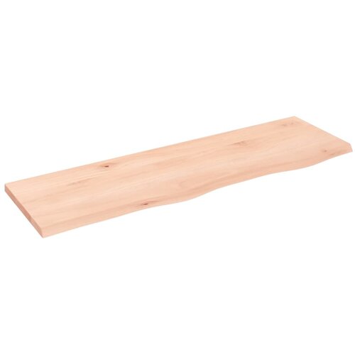  Kupaonska radna ploča 100x30x2 cm netretirano masivno drvo Slike