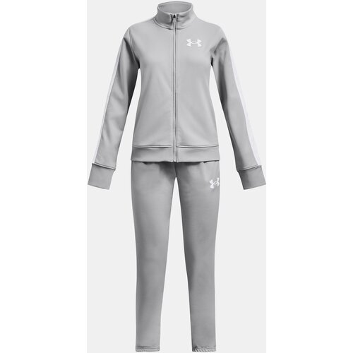 Under Armour EM Knit Track Suit-GRY - Girls Cene