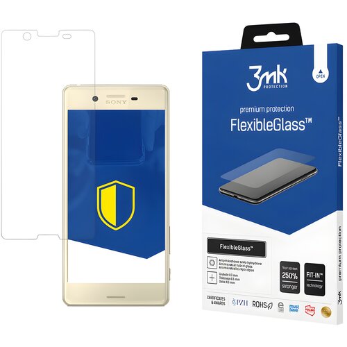 3mk Zaštitno hibridno staklo FlexibleGlass za Sony Xperia X - Prozirna Cene