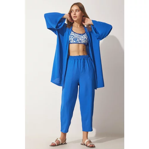 Happiness İstanbul Two-Piece Set - Blau - Relaxed fit