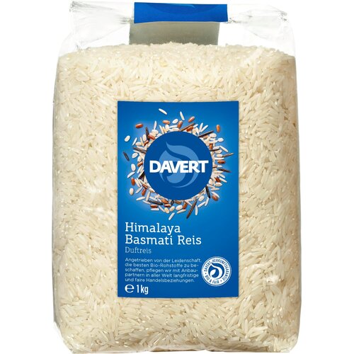 Davert Bio Himalaya basmati bijela riža - 1.000 g Cijene