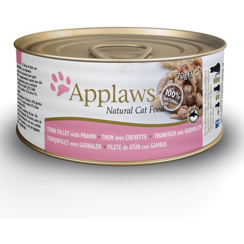Applaws v bujonu 6 x 70 g - Tunin file &amp;amp; kozice Slike