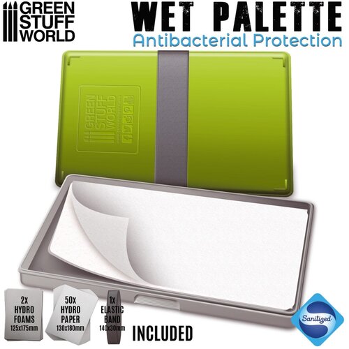Green Stuff World Miniature Wet Palette Set | Vlažna paleta za miniature set Cene