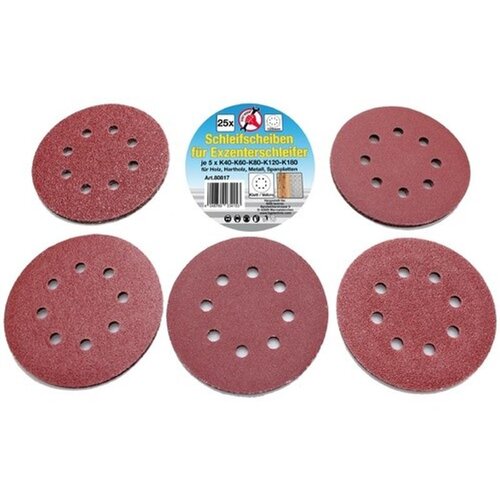 BGS set br. papira fi 125 40-60-80-120-180g 25dj. Kraf 80817 Cijene