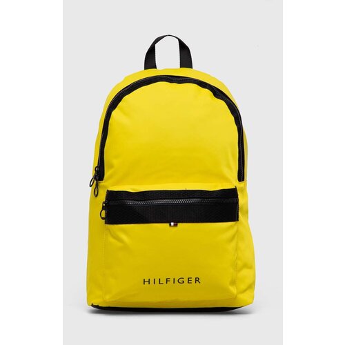 Tommy Hilfiger Ruksak za mu&amp;scaron;karce, boja: žuta, veliki, glatki model Slike