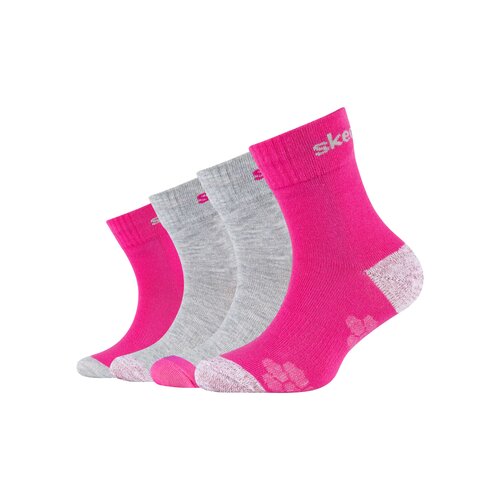 Skechers 4PPK Wm Mesh Ventilation Glow Socks Ružičasta Cijene