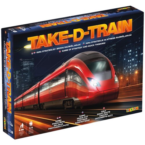 Dexyco družabna igra Take D Train Slike