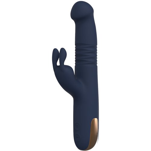 DREAMTOYS Goddess Collection - potisni parni vibrator (temno moder) Slike