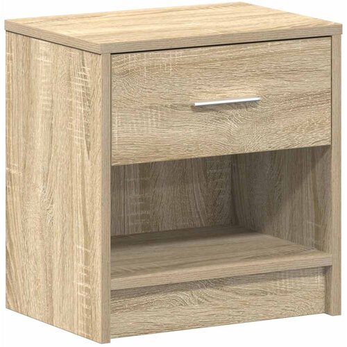 vidaXL Nočna omarica s predalom sonoma hrast 39x28x41 cm, (5000298658) Cene