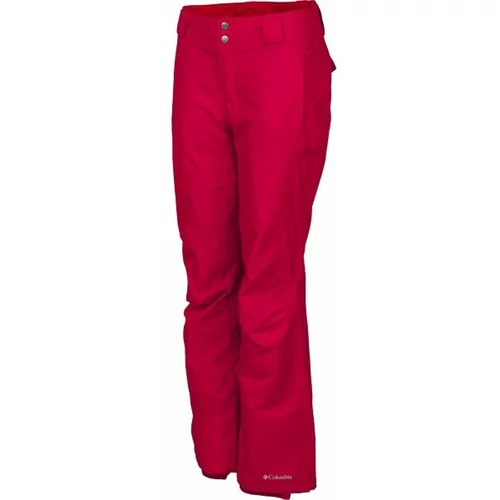 Columbia BUGABOO OMNI-HEAT PANT Ženske skijaške hlače, crvena, veličina
