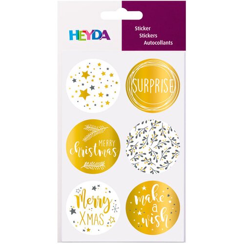  NALJEPNICE UKRASNE FI4CM MERRY XMAS PK4 HEYDA 20-37808 07 BLISTER Cene