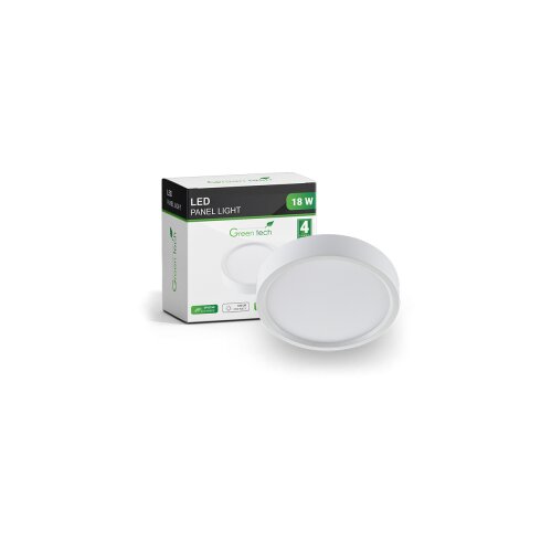 Greentech LED PANEL 18W,6500K, NADGRADNI, OKRUGLI CX-R02-18CW Cijene
