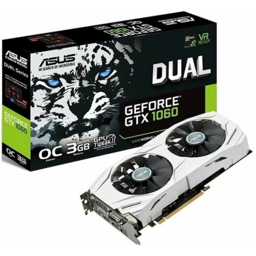 Asus DUAL-GTX1060-O3G nVidia GeForce GTX 1060 3GB 192bit grafička kartica Slike