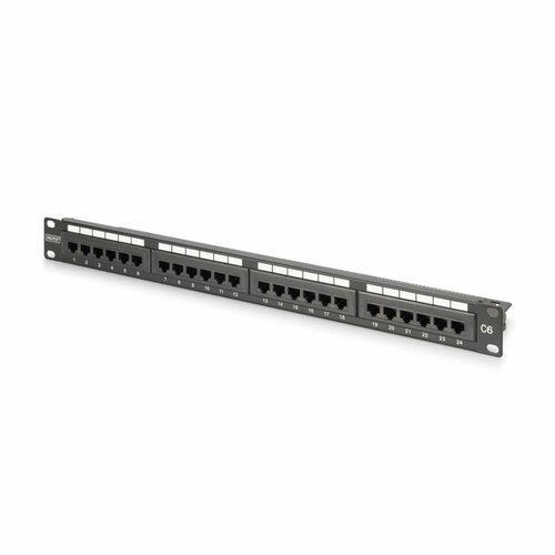 Digitus Panel CAT.6 UTP 24-port DN-91624U-CR, (5000093324) Cene