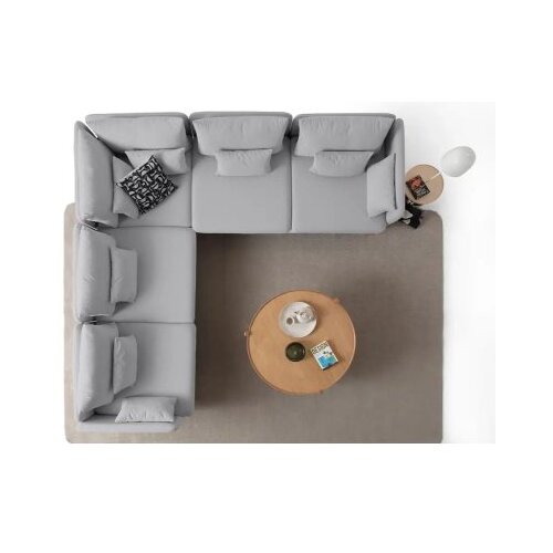 Atelier Del Sofa ugaona garnitura flexy l grey Slike