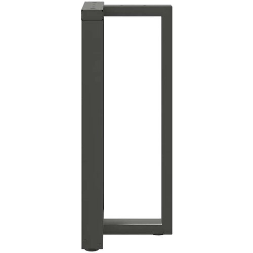  Noge barski stol T-oblika 2 kom antracit 40x35x(90-91) cm čelik Slike