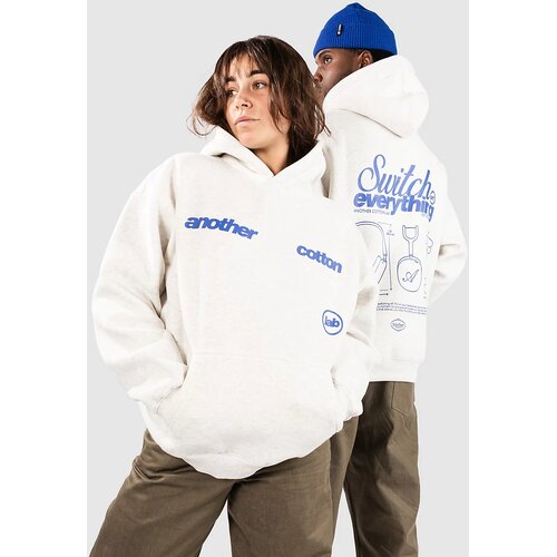 Another Cotton Lab Pods Pulover s kapuco grey Cene