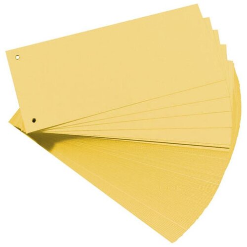 Herlitz Pregrada kartonska 105x242 mm, 100/1, , žuta Cijene