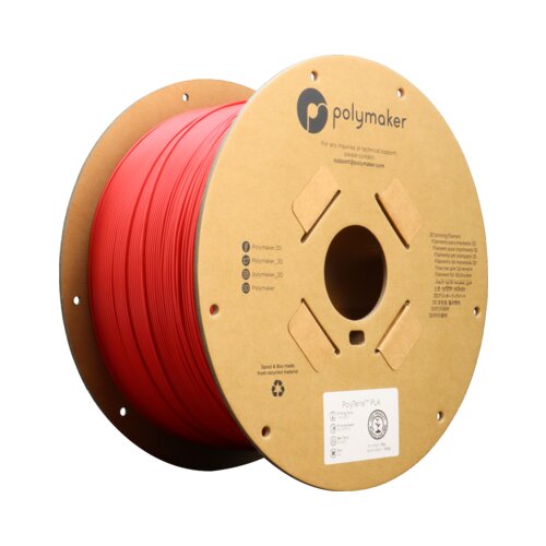 Polymaker PolyTerra PLA Lava Red Slike