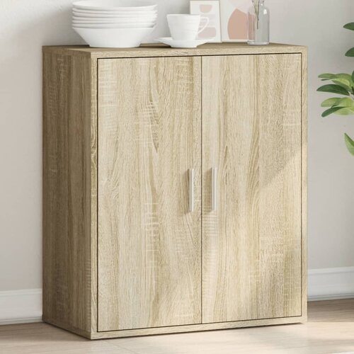 VidaXL Komoda sonoma hrast 79x38x80 cm od konstruiranog drva Slike