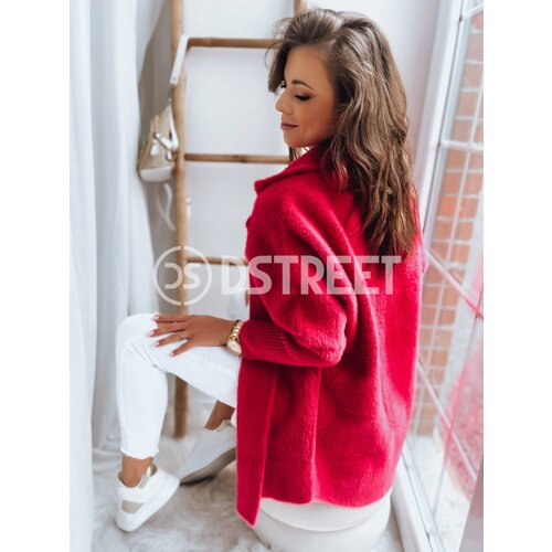 DStreet Women's coat from alpaca RITA II pink Slike
