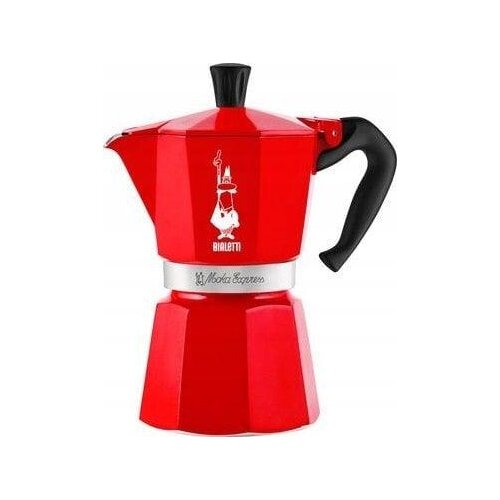 Bialetti Kavni aparat Moka Express Nutcracker 6 skodelic rdeč, (5000117902) Cene