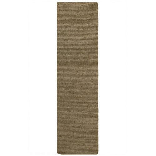 Flair Rugs Kaki zelen ročno tkan volnen tekač 80x230 cm Harris Boucle – Cene