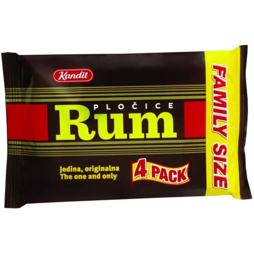 Kandit rum pločice 4x45g Cene