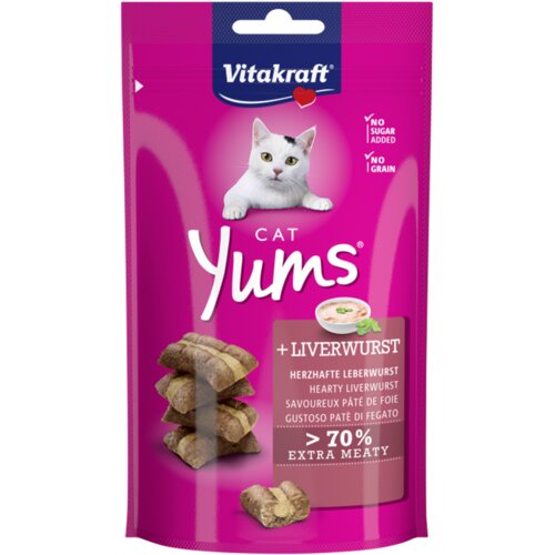 Vitakraft Pribolj&scaron;ek Cat Yums jetra 40 g Cene