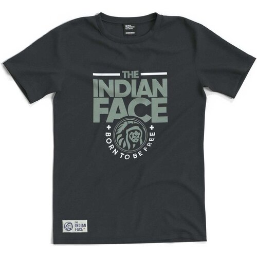 The Indian Face Majice s kratkimi rokavi Adventure Siva Slike