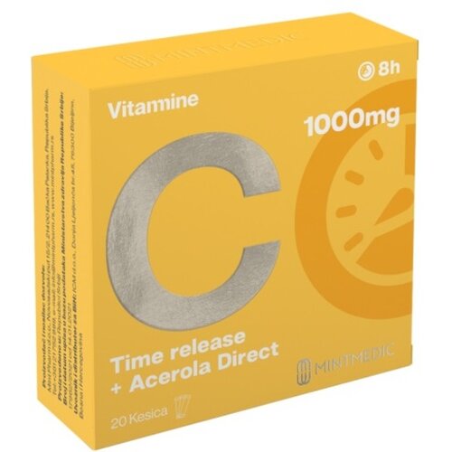 Mint Medic vitammine c direct time release + acerola Slike