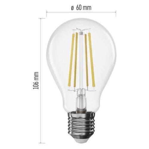  led prigu&amp;scaron;iva sijalica filament A60 E27/7,5W/230V 4000K Slike