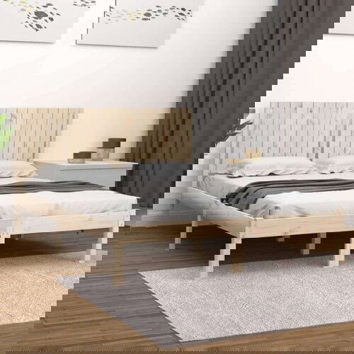  Posteljni okvir iz trdne borovine 160x200 cm, (20906092) Slike