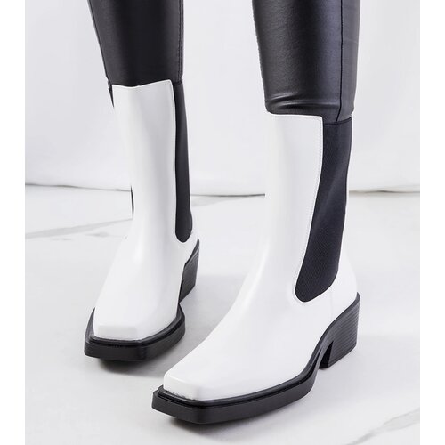Gemre White ankle boots Maret Cene