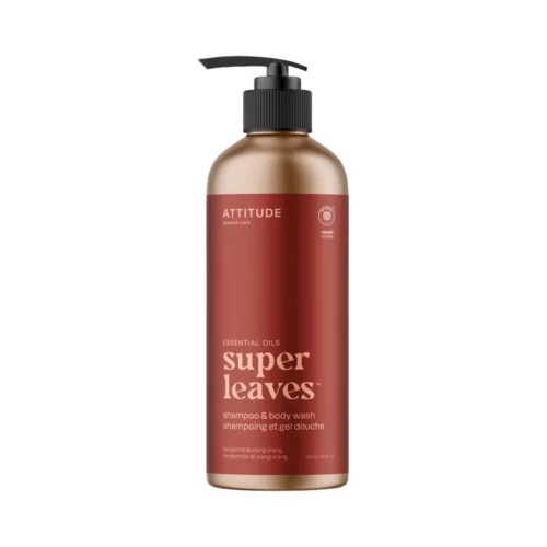 Attitude Super Leaves 2in1 Shampoo & Body Wash Bergamot & Ylang Ylang