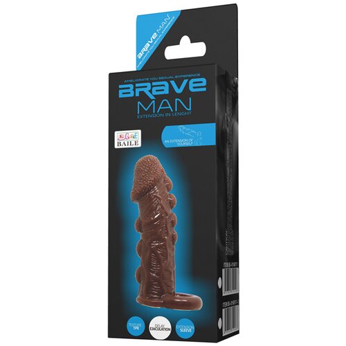  Brave Men braon navlaka za penis BI016012 Cene