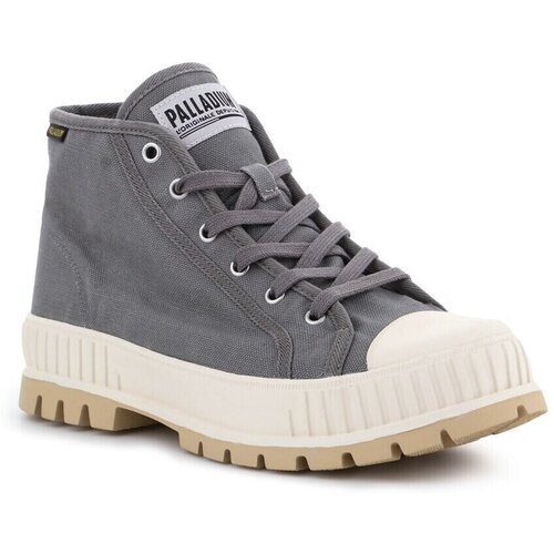 Palladium Pol&amp;scaron;kornji Pallashock Mid OG Siva Slike