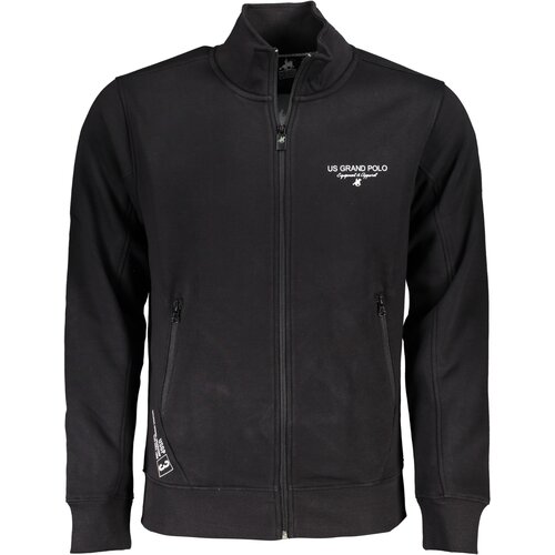 U.S. GRAND POLO US GRAND POLO MEN&#39;S BLACK ZIP SWEATSHIRT Cene