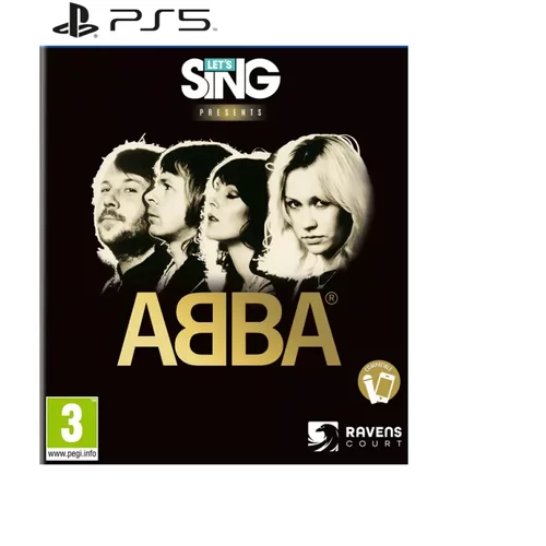 Ravenscourt Let's Sing: ABBA (Playstation 5)