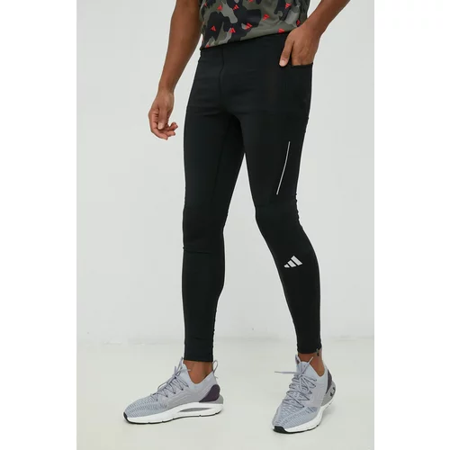 Adidas Pajkice za tek Own the Run moške, črna barva
